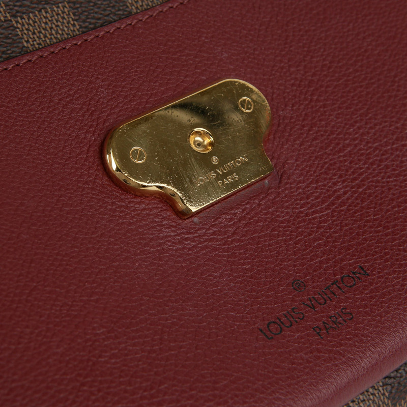 LOUIS VUITTON N40109 PM Damier Ebene 帆布 Babbage 鏈條單肩斜背包-4