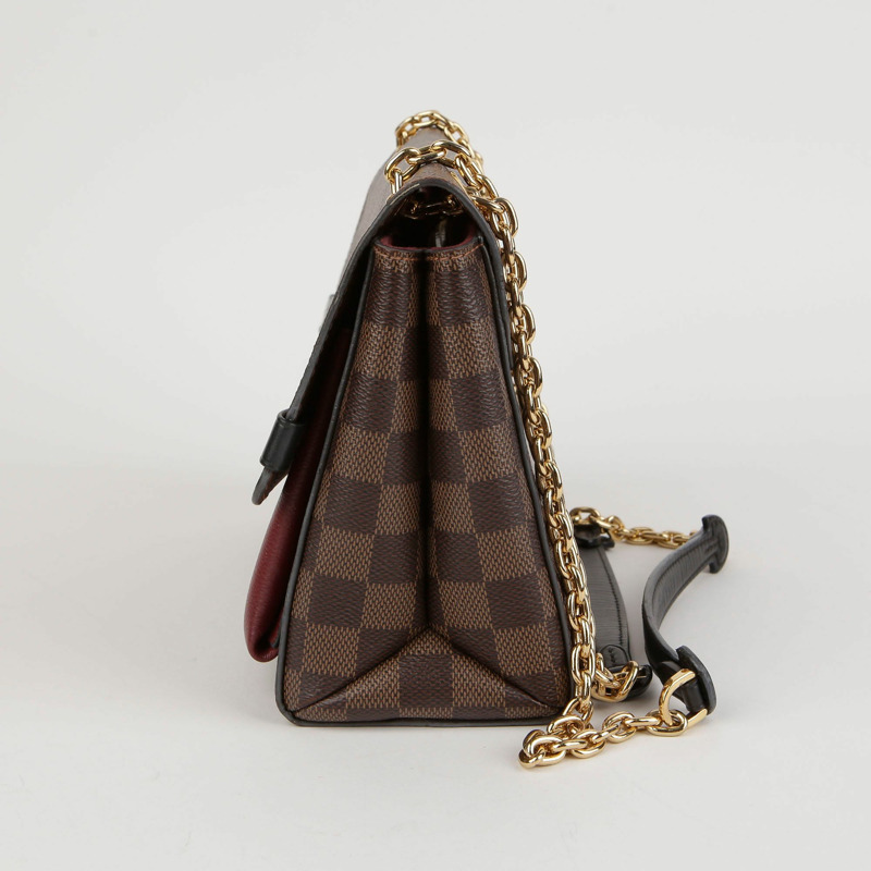 【包稅】LOUIS VUITTON N40109 PM Damier Ébène 帆布 Babbler 鏈條單肩斜背包-1