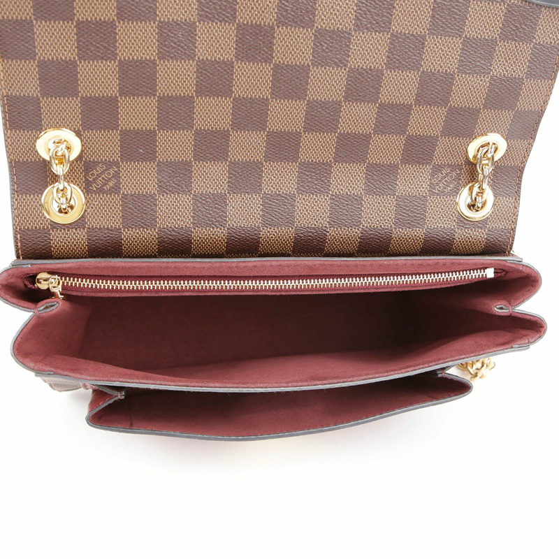 【包稅】LOUIS VUITTON N40109 PM Damier Ébène 帆布 Babbler 鏈條單肩斜背包-5