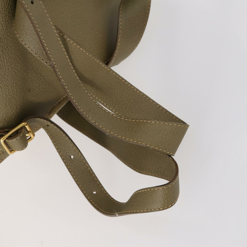 【日本直送】GUCCI 竹子背包 絨面革 卡其色 金色 003 2058 0016 正品 th6322-7