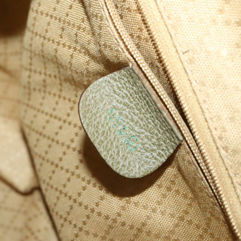 【日本直送】GUCCI 竹子背包 絨面革 卡其色 金色 003 2058 0016 正品 th6322-22