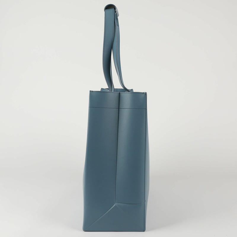 【包稅】DIOR Shawn Stussy 藍色皮革單肩購物袋-2