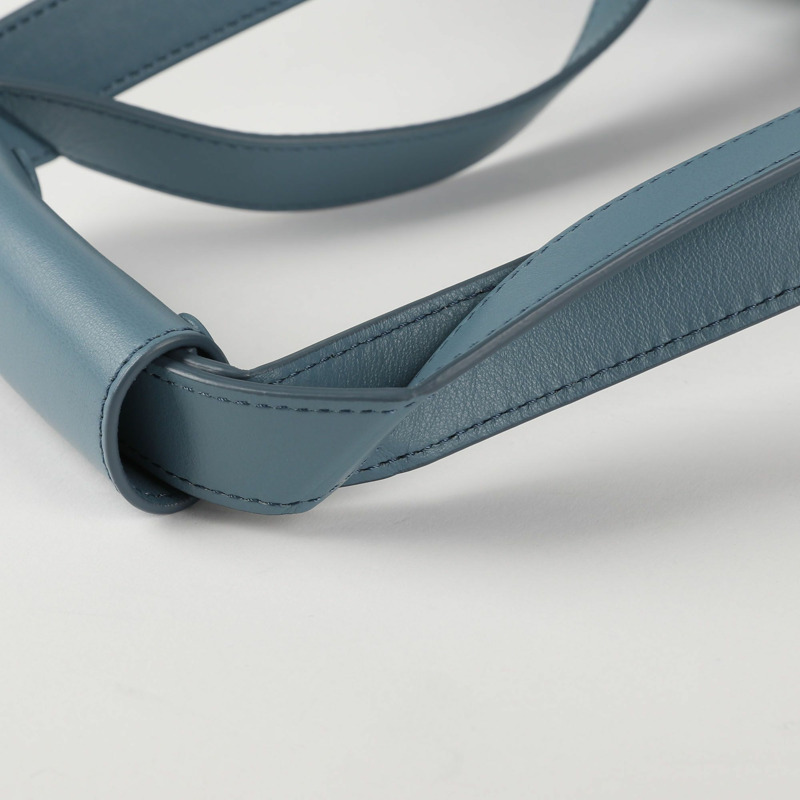 【包稅】DIOR Shawn Stussy 藍色皮革單肩購物袋-5