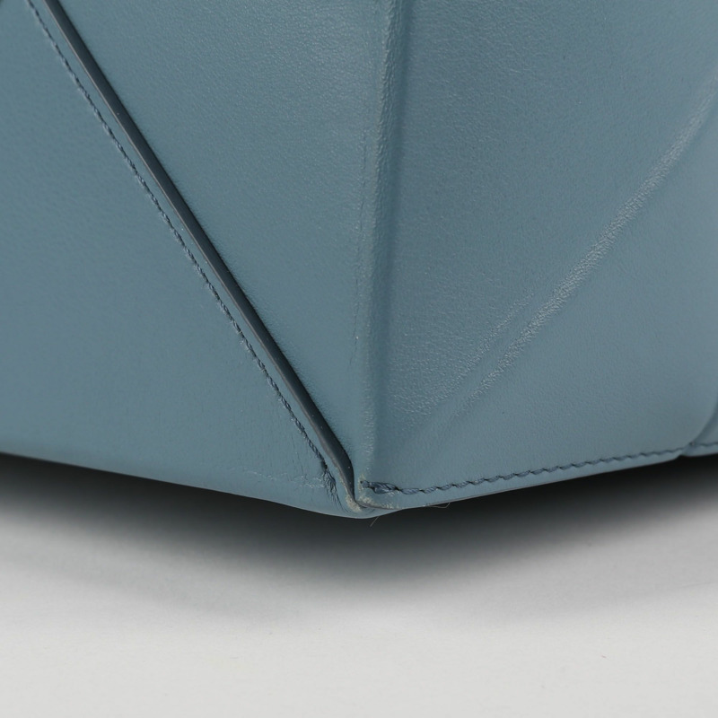 【包稅】DIOR Shawn Stussy 藍色皮革單肩購物袋-7