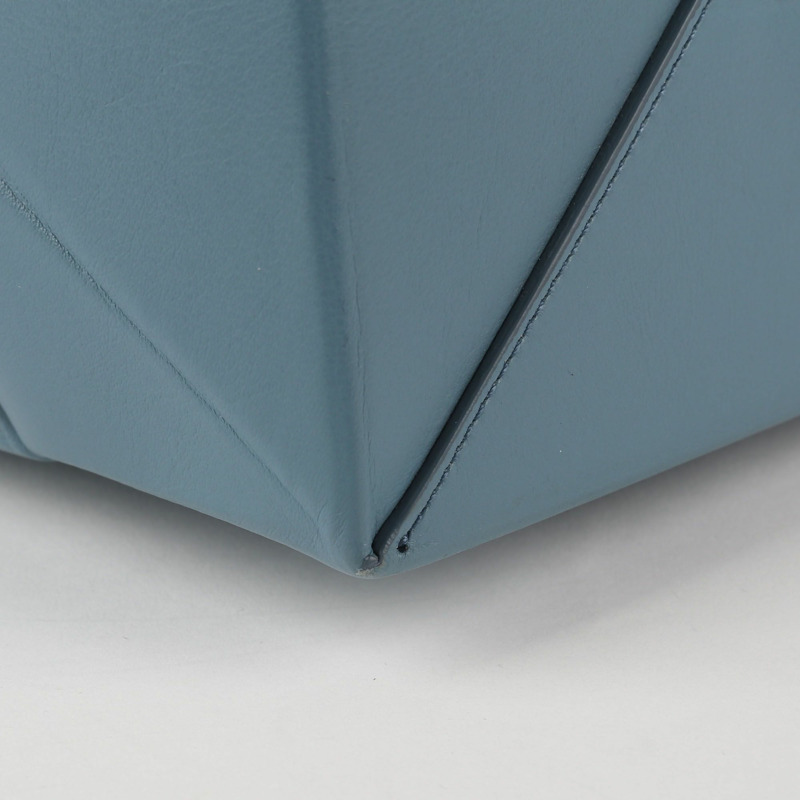 【包稅】DIOR Shawn Stussy 藍色皮革單肩購物袋-10