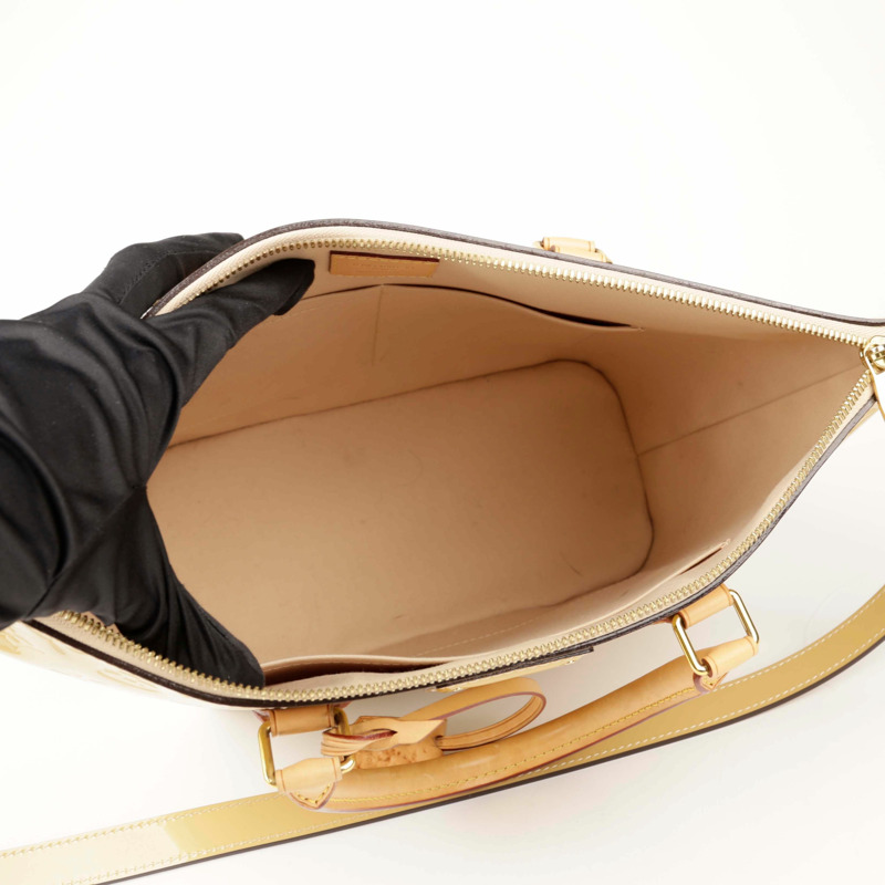 LOUIS VUITTON MM Vernis 皮革 Montebello 手提包和單肩包-4