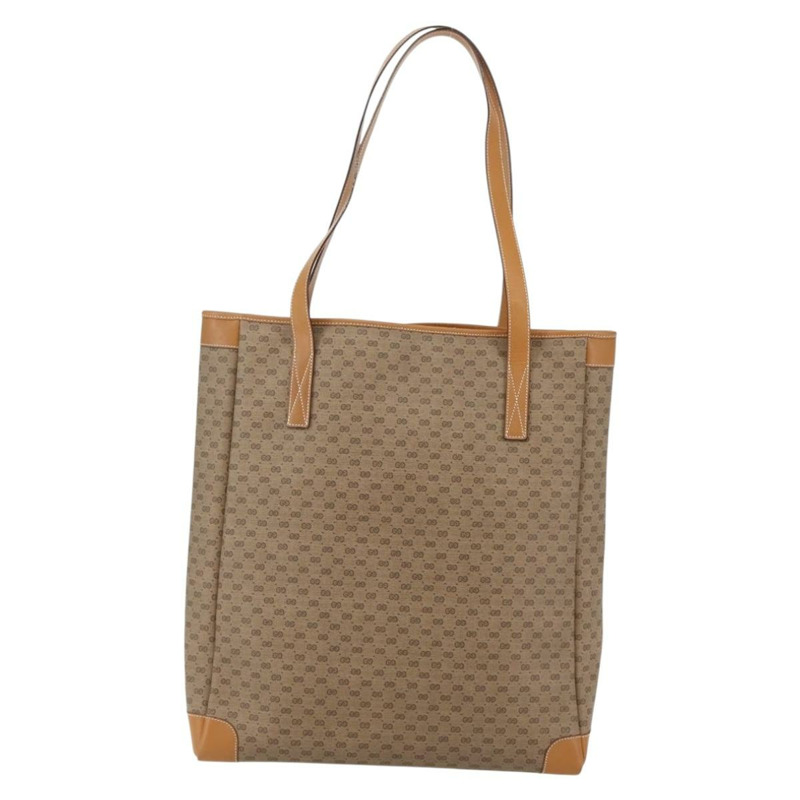 【日本直送】GUCCI 微型 GG Supreme 托特包 PVC 米金色 002 123 0135 正品 144408-1