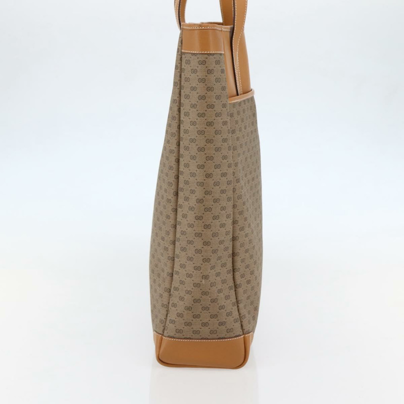 【日本直送】GUCCI 微型 GG Supreme 托特包 PVC 米金色 002 123 0135 正品 144408-2