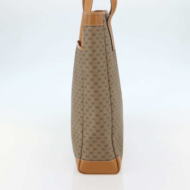 【日本直送】GUCCI 微型 GG Supreme 托特包 PVC 米金色 002 123 0135 正品 144408-3