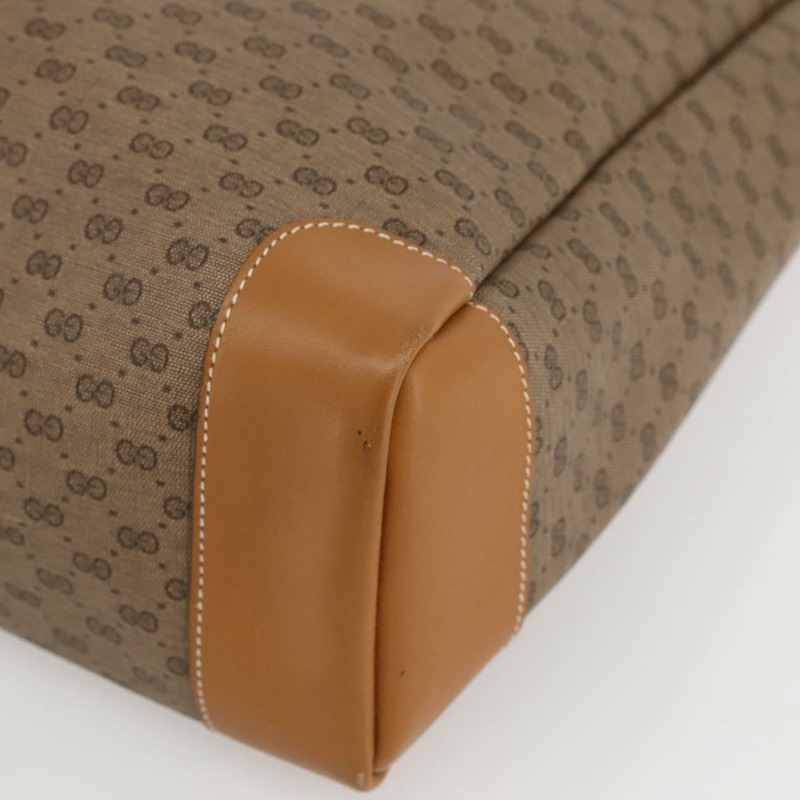 【日本直送】GUCCI 微型 GG Supreme 托特包 PVC 米金色 002 123 0135 正品 144408-8