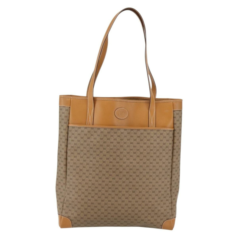 【日本直送】GUCCI 微型 GG Supreme 托特包 PVC 米金色 002 123 0135 正品 144408-12