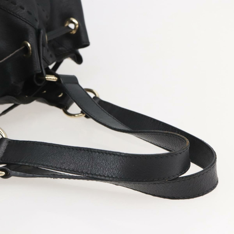 【日本直送】SAINT LAURENT 雙面雙肩包 皮革 黑金 正品 144417-6
