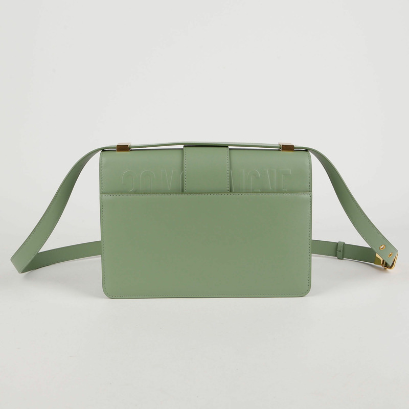 【包稅】DIOR 綠色皮革 30 Montaigne 單肩斜背包-3