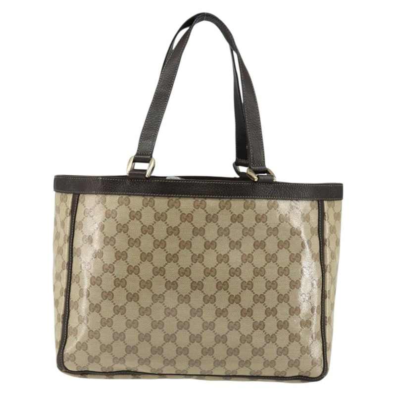 【日本直送】GUCCI GG 水晶修道院包 塗層帆布 Outlet 米色金色 268639 正品 144520-1