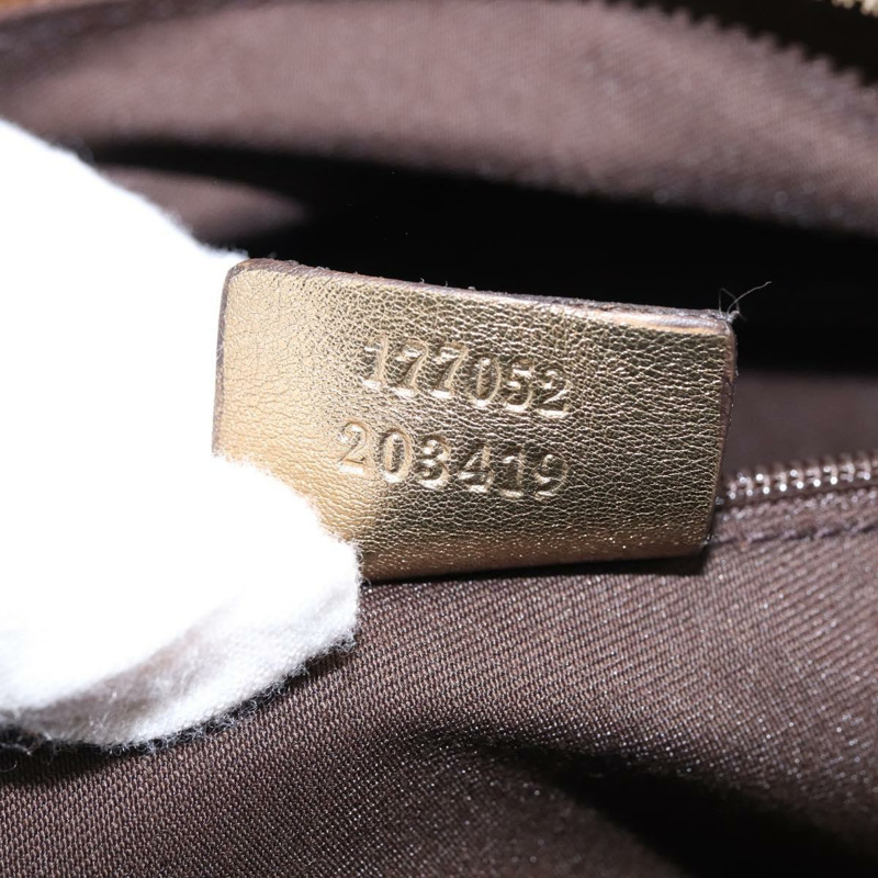 【日本直送】GUCCI Prince GG 帆布托特包 棕金色 177052 正品 146272-11