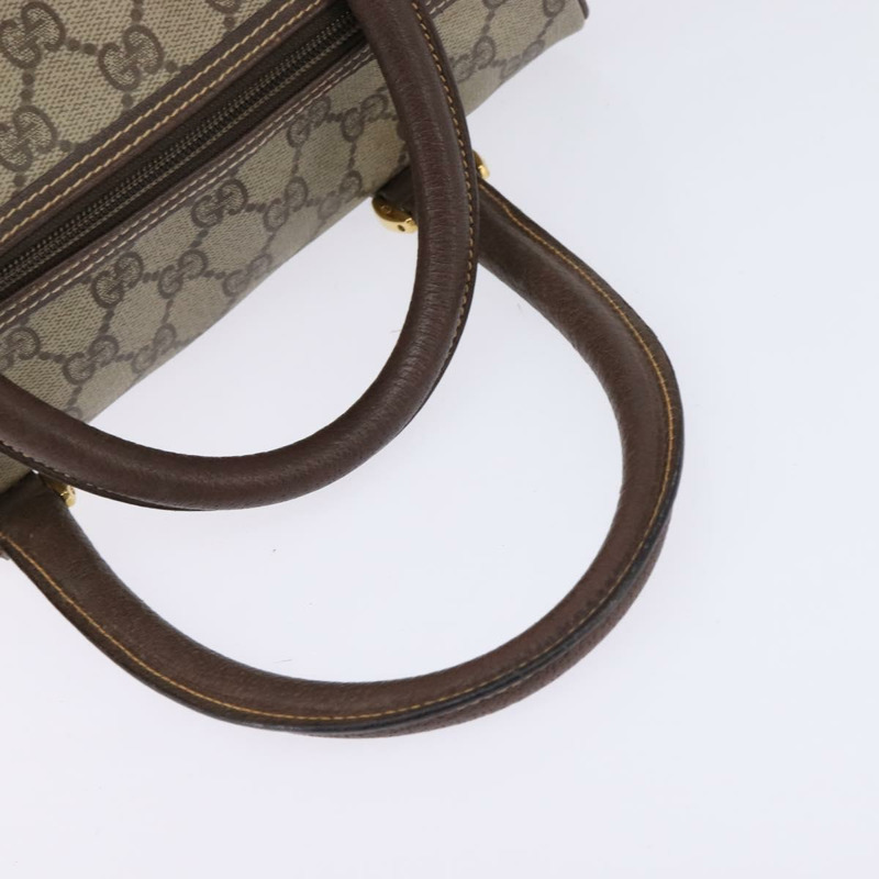 【日本直送】GUCCI GG Supreme 波士頓包 PVC 米色金色 000 58 0093 正品 146253-6