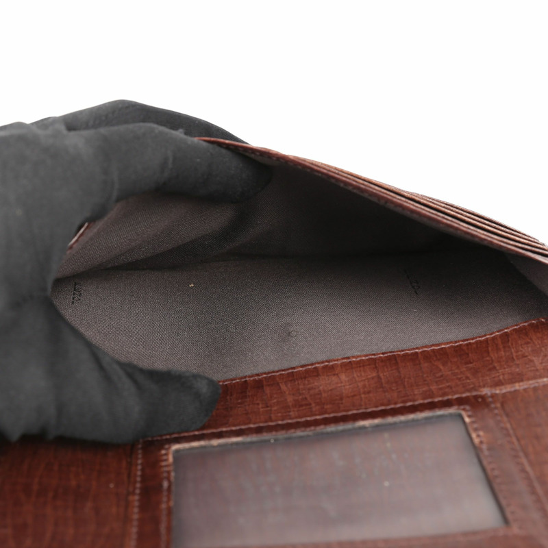 FENDI Juka 布料長皮夾 8M0032-7