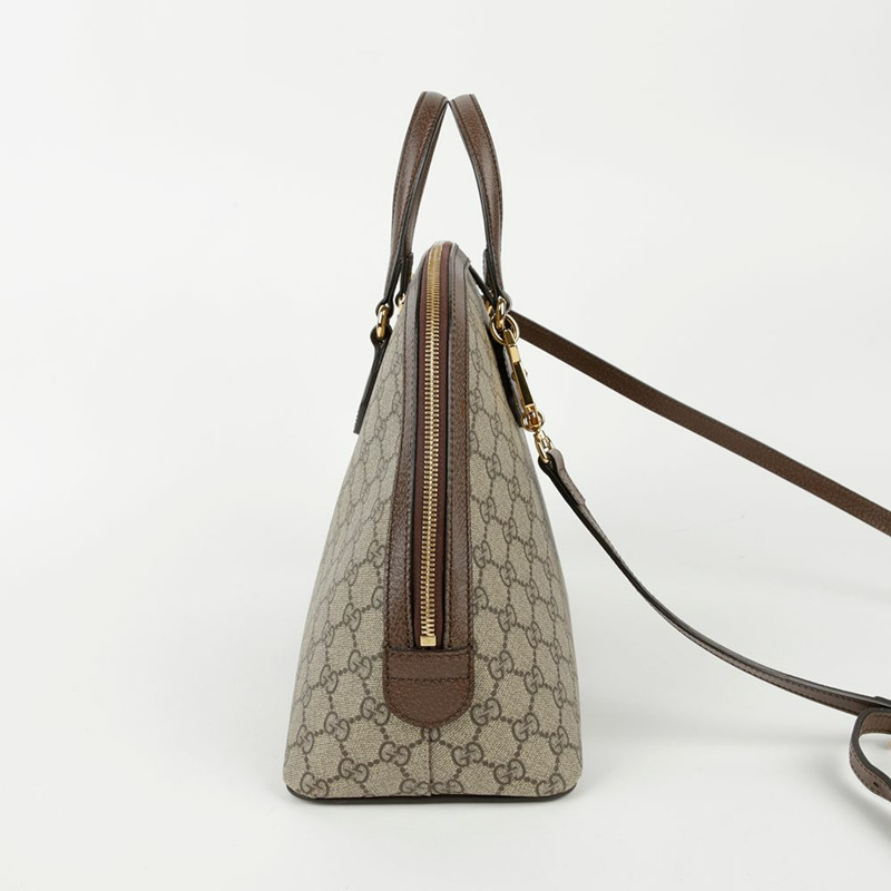 【包稅】GUCCI 中型 GG Supreme 帆布 Ophidia 手提單肩包-2