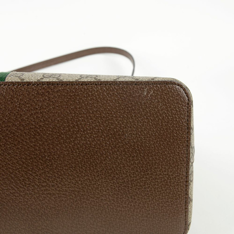 【包稅】GUCCI 中型 GG Supreme 帆布 Ophidia 手提單肩包-4