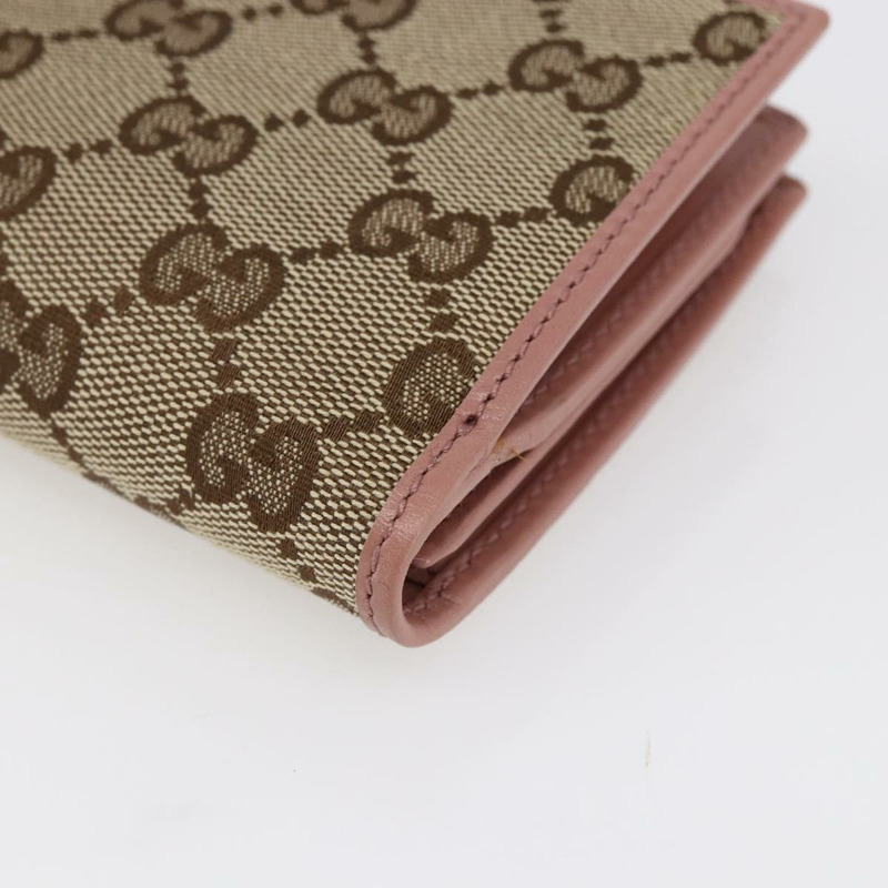【日本直送】GUCCI GG 帆布長版皮夾 米色 233024 正品 146036-15