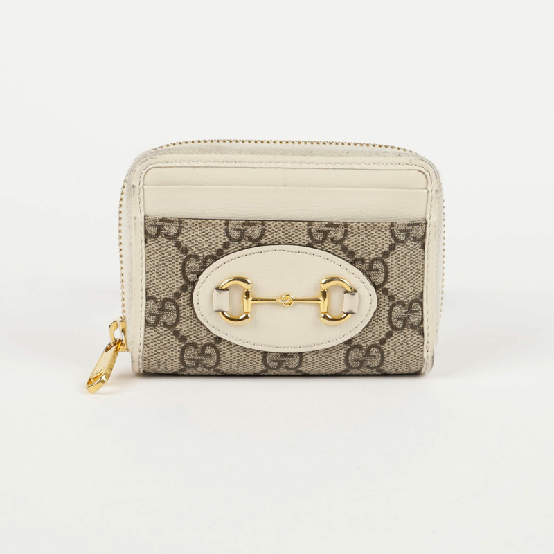 GUCCI GG Supreme 帆布馬階扣 1955 卡包皮夾-1