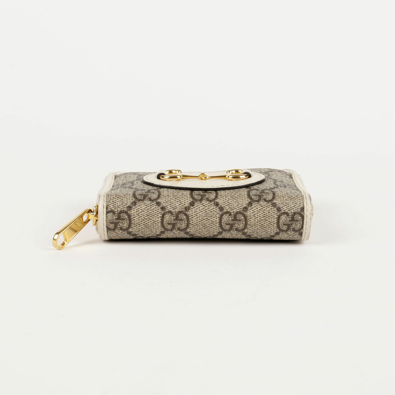 GUCCI GG Supreme 帆布馬階扣 1955 卡包皮夾-19