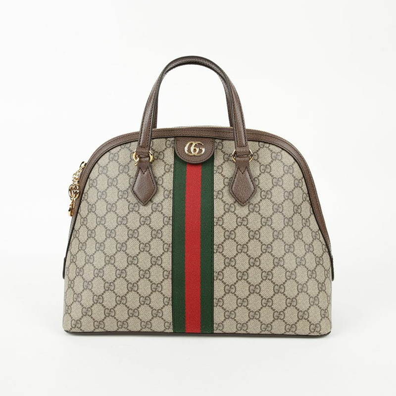 【包稅】GUCCI 中型 GG Supreme 帆布 Ophidia 手提單肩包-1