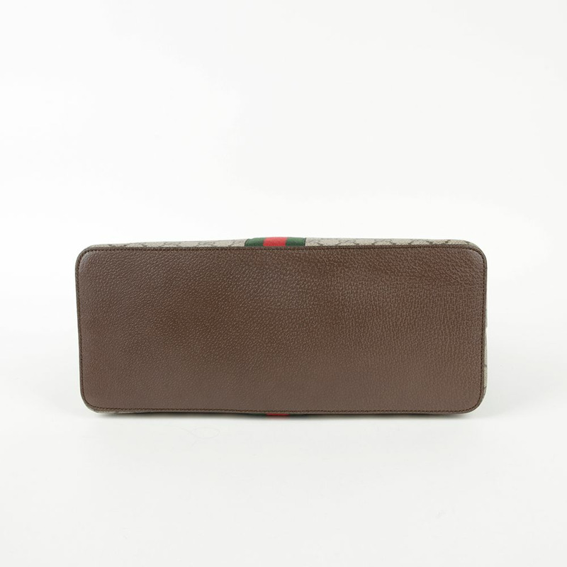 【包稅】GUCCI 中型 GG Supreme 帆布 Ophidia 手提單肩包-4