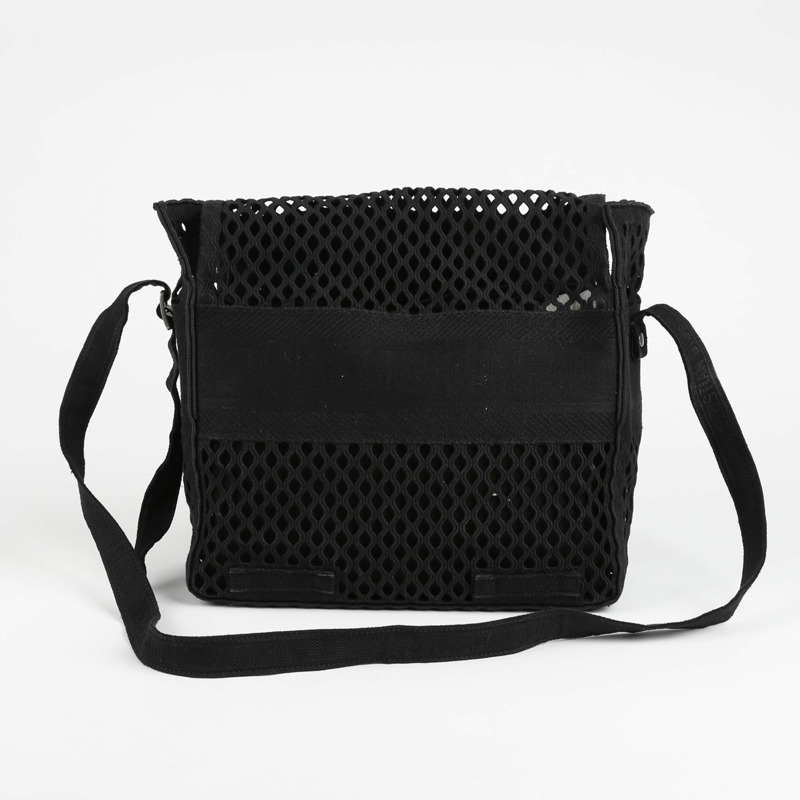 DIOR 黑色 Mesh Camp Messenger 單肩斜背包-3