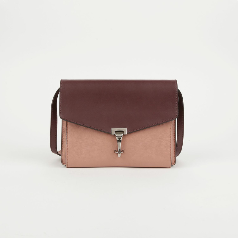 BURBERRY 雙色皮革 McKen 肩背包和斜背包-1