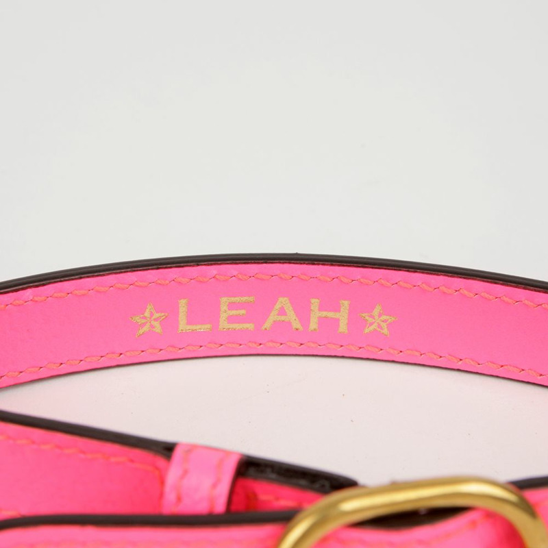 GUCCI 迷你粉紅皮革 Diana 手提包與肩背包-9