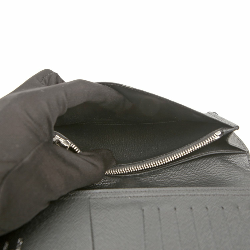 LOUIS VUITTON M60622 黑色 Epi 皮革 Brazza 皮夾-8