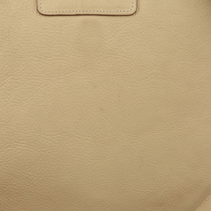 MULBERRY 米色皮革斜背包-6