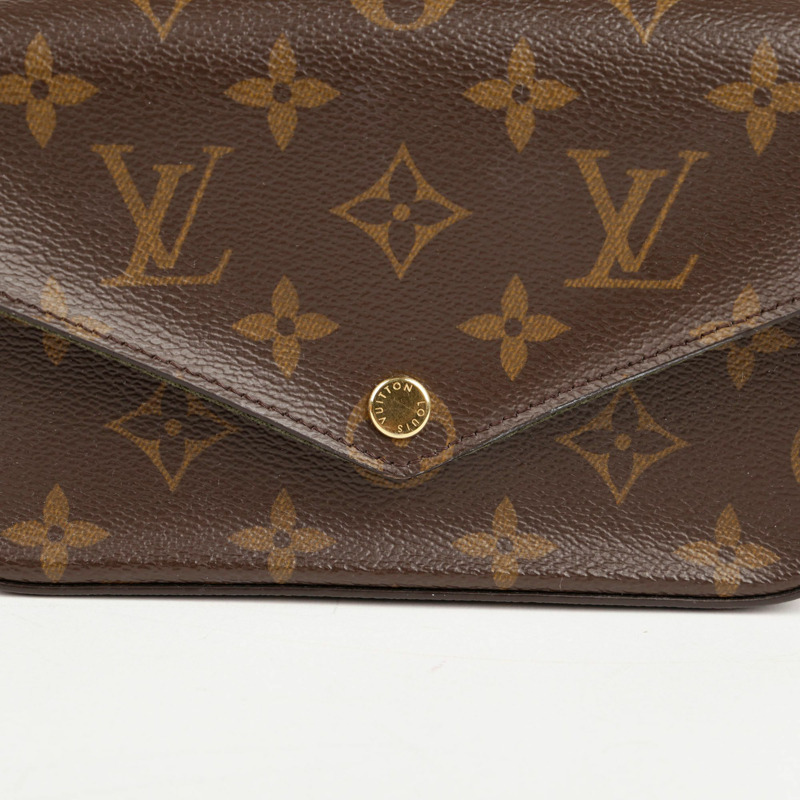LOUIS VUITTON Monogram 帆布 Felicity Strap and Go 肩背包與斜背包-2