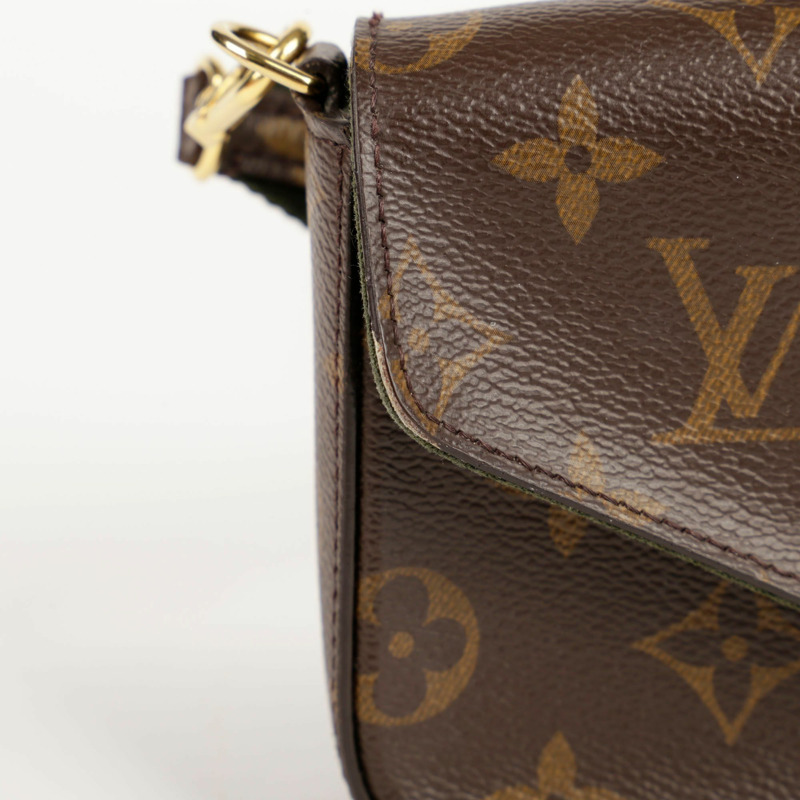 LOUIS VUITTON Monogram 帆布 Felicity Strap and Go 肩背包與斜背包-3