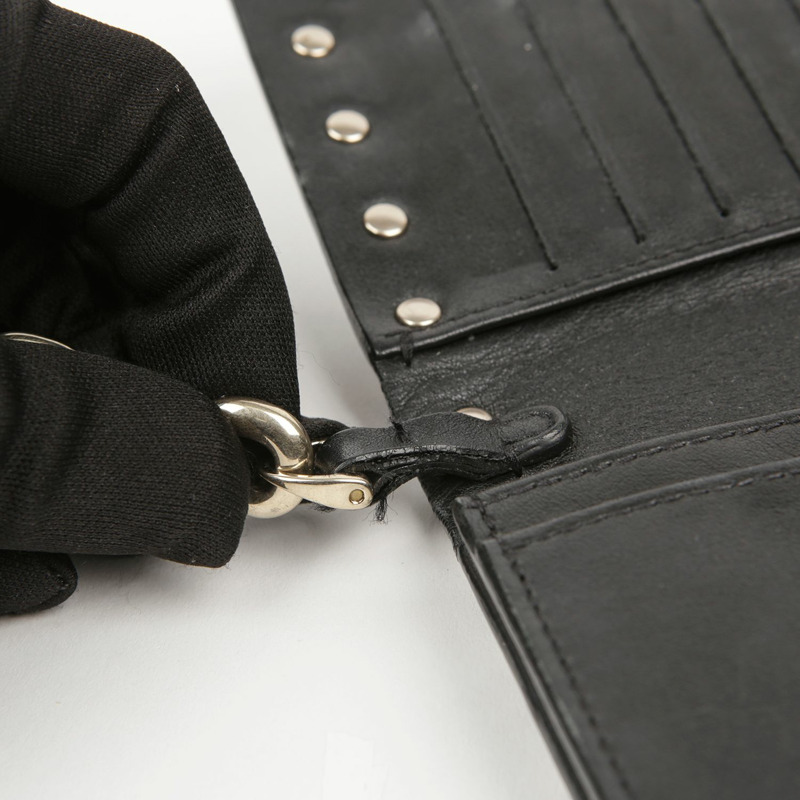 VALENTINO Rockstud 長版皮夾 黑色皮革-9