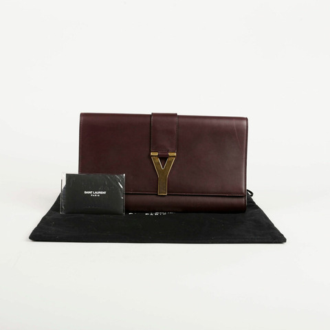 SAINT LAURENT Cabas Chic 翻蓋手包