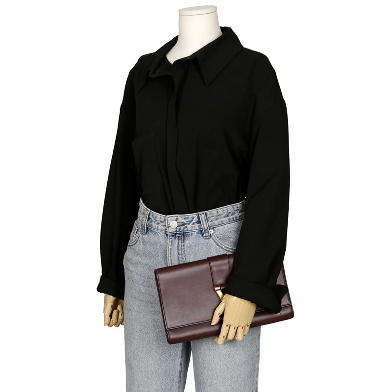 SAINT LAURENT Cabas Chic 翻蓋手包-20