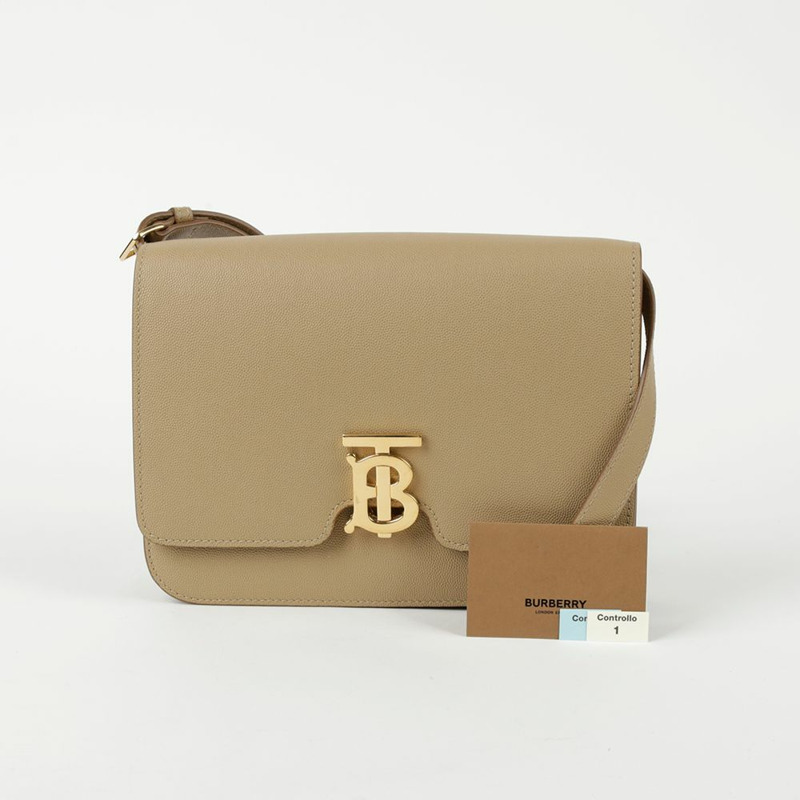 BURBERRY TB Monogram 中型單肩包-0