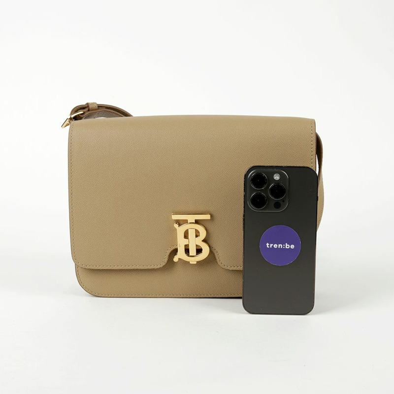 BURBERRY TB Monogram 中型單肩包-8