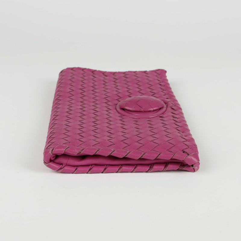 BOTTEGA VENETA Intrecciato 翻蓋手包-7
