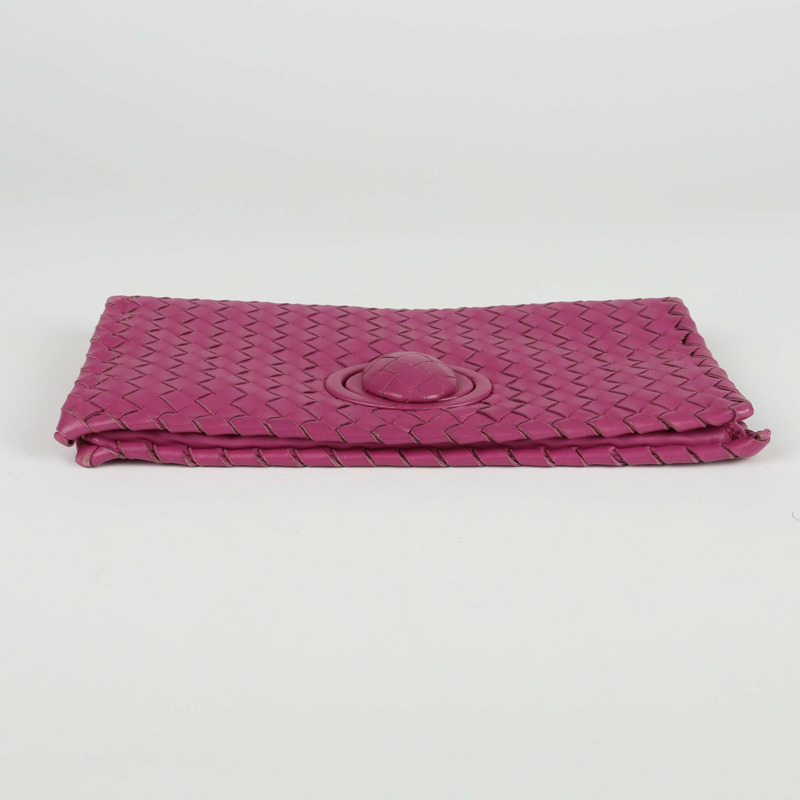BOTTEGA VENETA Intrecciato 翻蓋手包-8