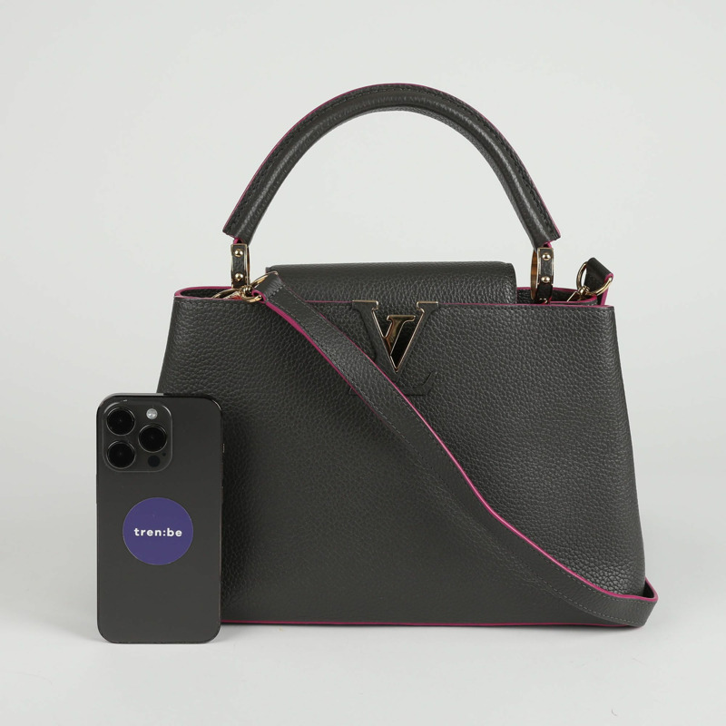 LOUIS VUITTON Capucines MM 手提包和單肩包-7