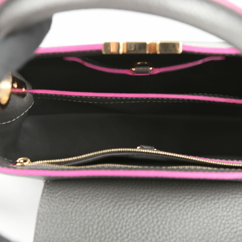 LOUIS VUITTON Capucines MM 手提包和單肩包-8