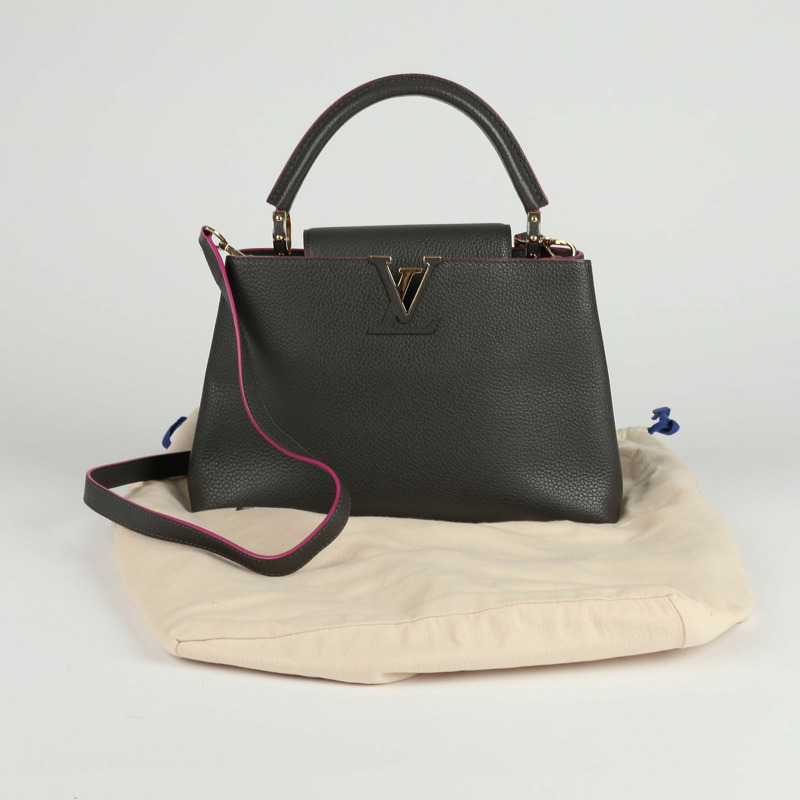 【包稅】LOUIS VUITTON Capucines MM 手提包和單肩包-0