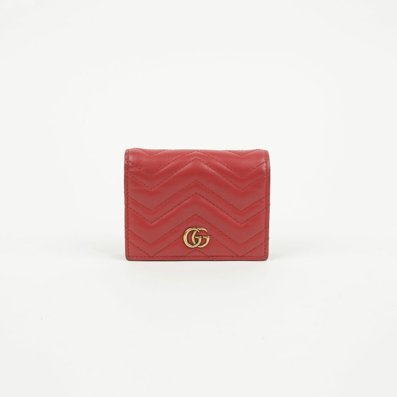 GUCCI GG Marmont 卡包錢包-0