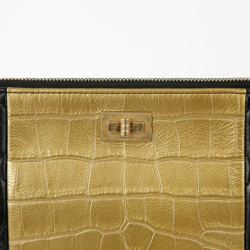 【包稅】CHANEL 2.55 新款中型離合器-2