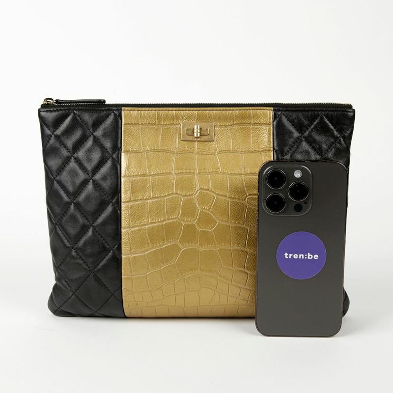 【包稅】CHANEL 2.55 新款中型離合器-11