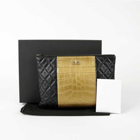 【包稅】CHANEL 2.55 新款中型離合器