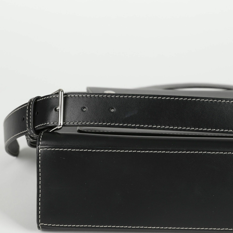 BURBERRY Top Stitch Pocket 中型托特單肩包-10